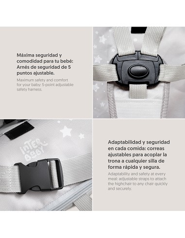 Elevador Interbaby Estrellas Gris