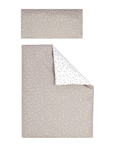 Cuna Monet Premium+Coordinado Universo Beig