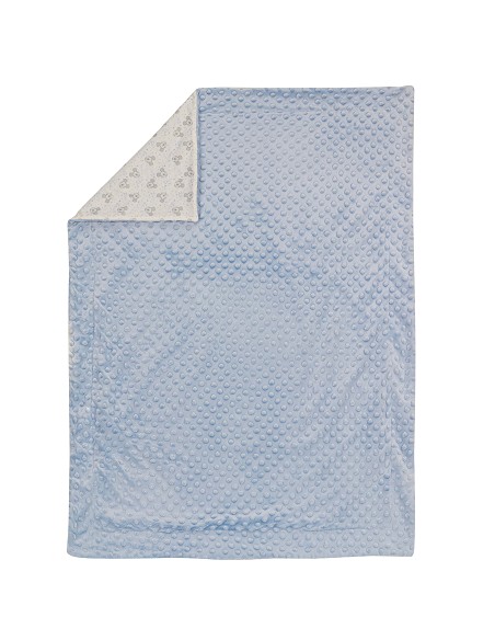 Manta Burbuja Mickey  Azul