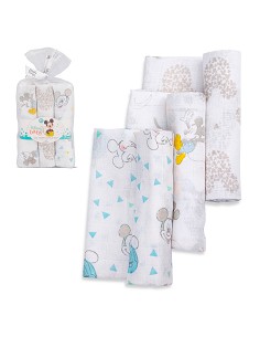 Gasas Mickey 80C80 cm Pack 3