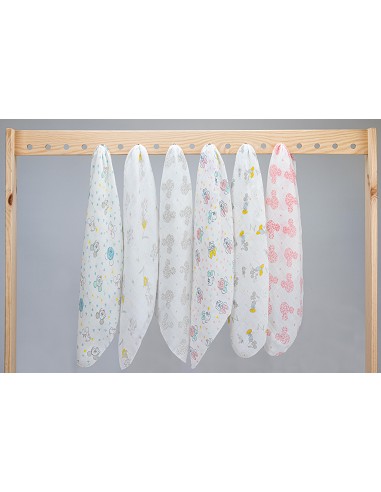 Gasas Mickey 80C80 cm Pack 3