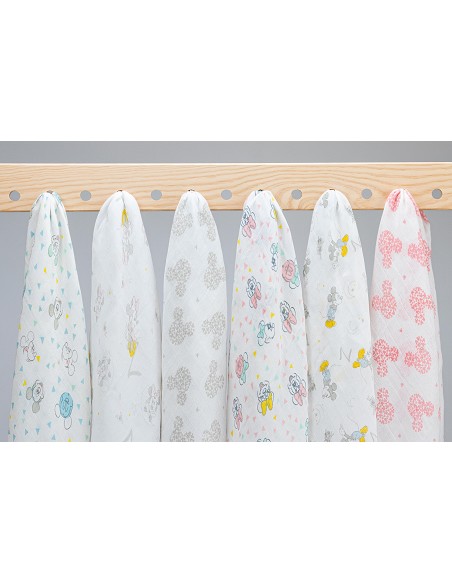 Gasas Mickey 80C80 cm Pack 3
