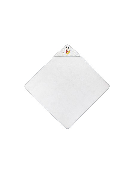 Capa de Baño  Mod Geo Mickey Bco/Gris