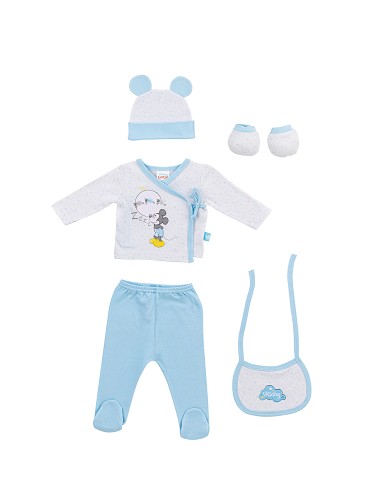 Set 5 Pcs Mod Mickey Azul