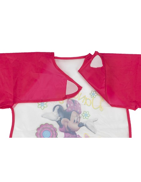 Babero Mangas Minnie Bibmg-1-20