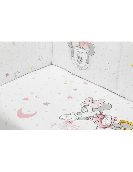 Set 2 Pcs Desenfundable Nordico Minnie Rosa