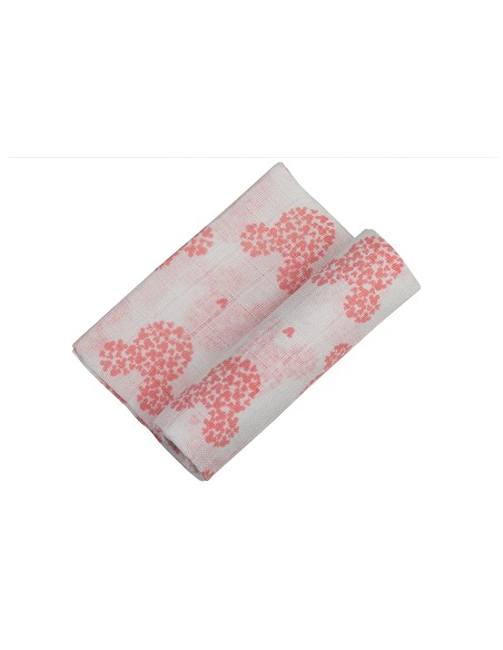 Gasa  Minnie 80X80 Xms Pack 3