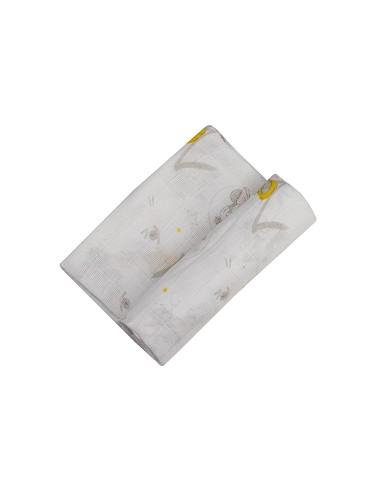 Gasa  Minnie 80X80 Xms Pack 3