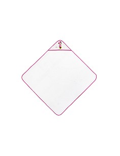 Capa de Baño  Mod Geo Minnie Bco/Rosa 2