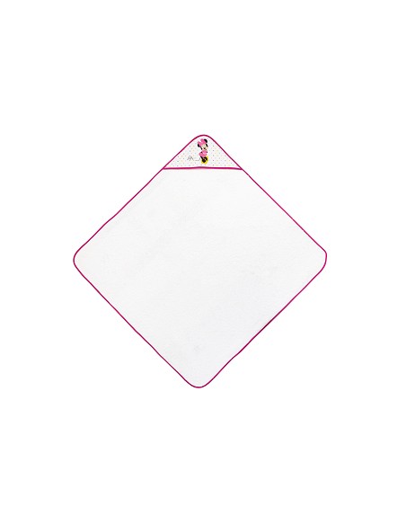 Capa de Baño  Mod Geo Minnie Bco/Rosa