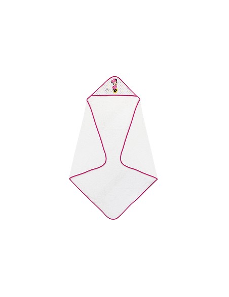 Capa de Baño  Mod Geo Minnie Bco/Rosa