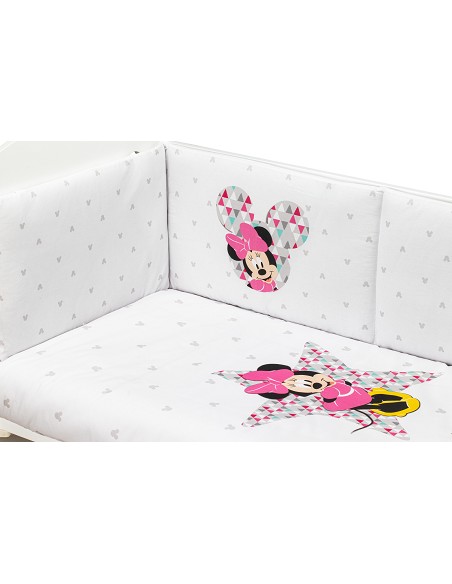 Edredon+Protector Minnie Geo