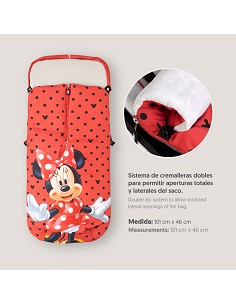 Saco de Paseo Minnie Topos 2
