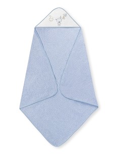 Capa de Baño 1 1 Mt Mod Tendedero Oso + Peine y Cepillo Azul