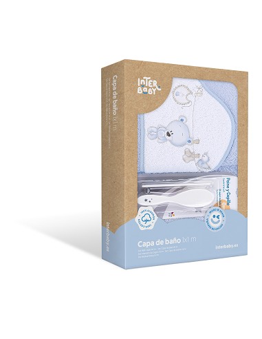 Capa de Baño 1 1 Mt Mod Tendedero Oso + Peine y...
