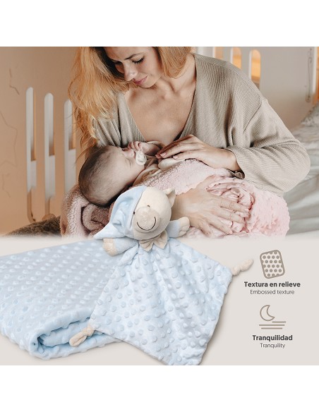 Manta Burbuja + Dou Dou Mod Osito Azul