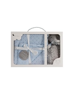 Manta Burbuja+Duo Dou Mod Elefante Azul