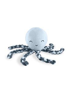 Peluche+Manta Mod Pulpo Azul 2