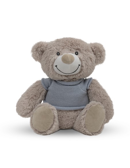 Peluche Para Bordar Modelo Bear Azul
