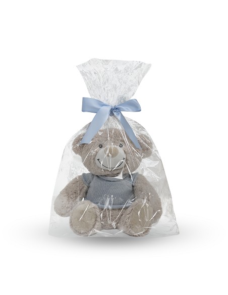 Peluche Para Bordar Modelo Bear Azul