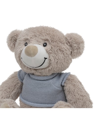 Peluche Para Bordar Modelo Bear Azul
