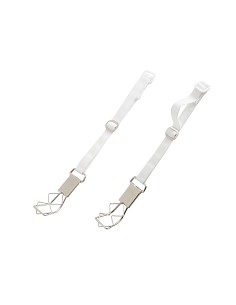 Pinza Sujeta Sabanas Blanco 2