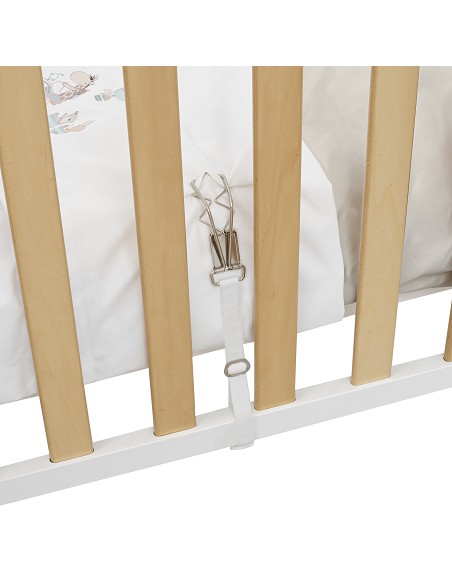 Pinza Sujeta Sabanas Blanco