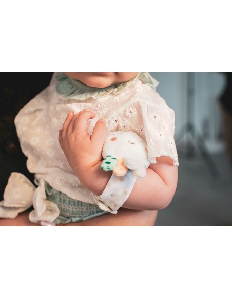 Set Sonajeros Para Pies y Muñecas Mod Pulpo