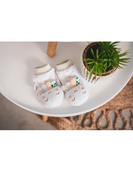 Set Sonajeros Para Pies y Muñecas Mod Pulpo