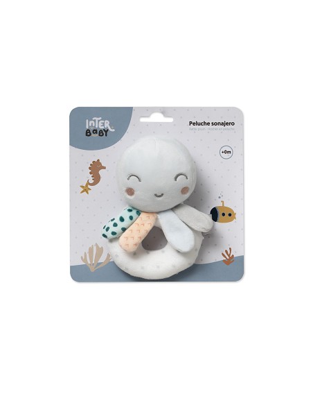 Sonajero Peluche Mod Pulpo