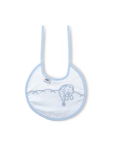 Pack 2 Baberos Azul/Gris 2