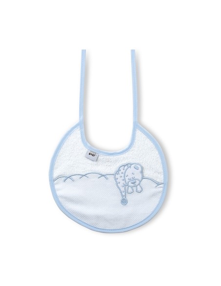 Pack 2 Baberos Azul/Gris