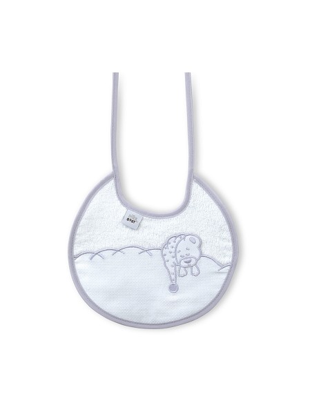 Pack 2 Baberos Azul/Gris