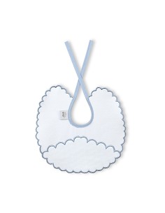 Pack 2 Baberos Azul/Gris 2