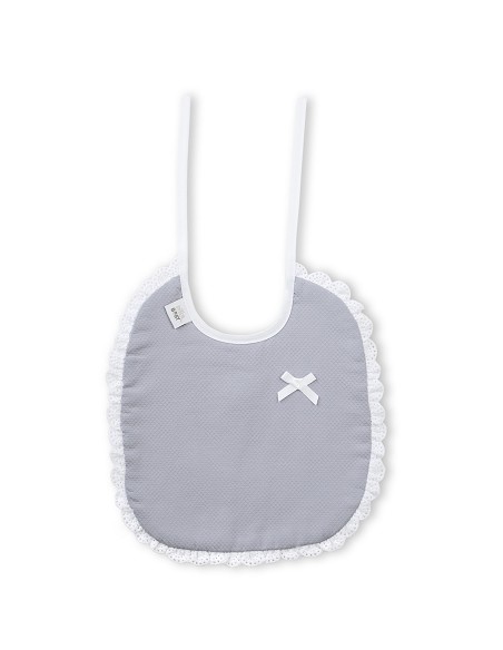 Pack 2 Baberos Azul/Gris