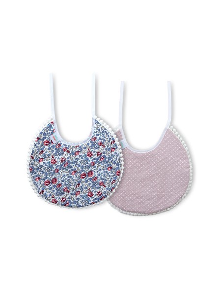 Pack 2 Baberos Rosa