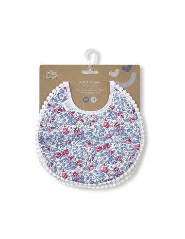 Pack 2 Baberos Rosa