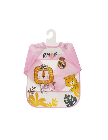 Babero Mangas Real Madrid Rosa