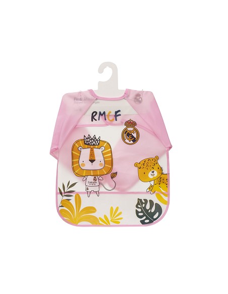 Babero Mangas Real Madrid Rosa