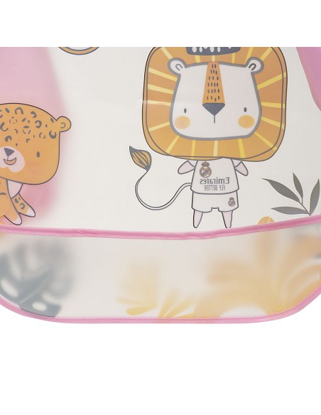 Babero Mangas Real Madrid Rosa