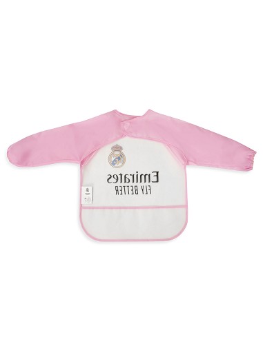 Babero Mangas Equipacion Rm Rosa