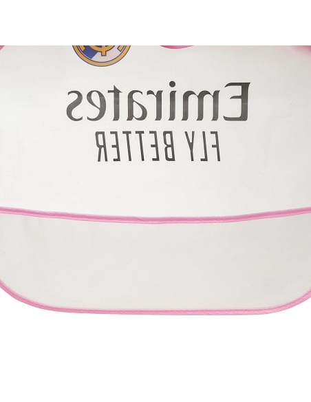 Babero Mangas Equipacion Rm Rosa