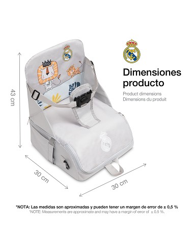 Elevador Real Madrid Gris