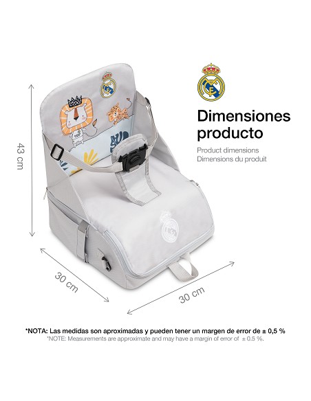 Elevador Real Madrid Gris