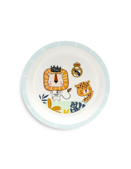 Set Vajilla 5 Pcs Real Madrid Azul