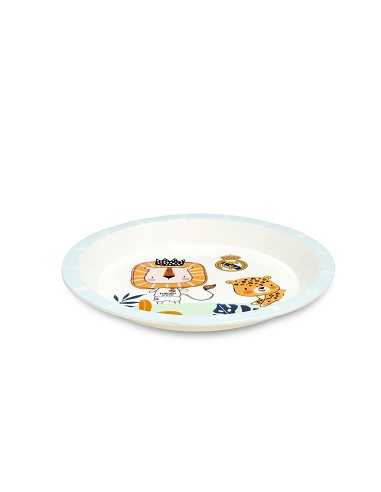 Set Vajilla 5 Pcs Real Madrid Azul