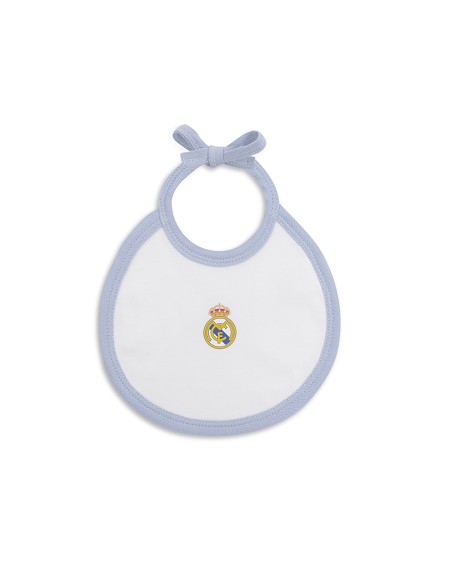 Set Regalo 5 Pcs 100% Alg  T 0-6 m Mod Real Madrid Azul