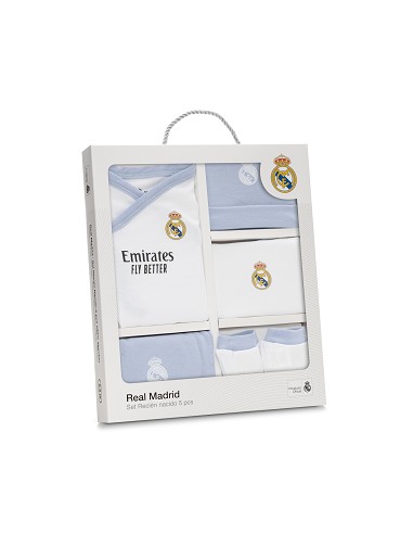 Set Regalo 5 Pcs 100% Alg  T 0-6 m Mod Real...