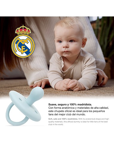 Chupete de Silicona Azul