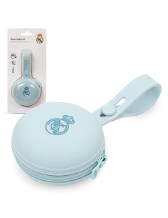 Portachupete de Silicona Azul